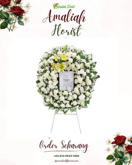 Krans Bunga Duka Benda